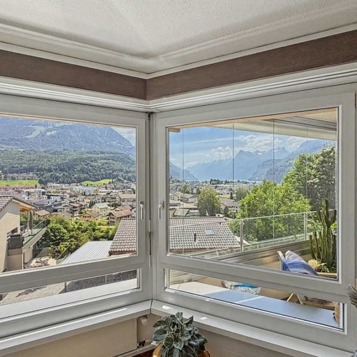 3.5 Zimmerwohnung mit Panoramaaussicht in Brunnen 1 Eigentumswohnung mit Aussicht und Wellness, Immobilie Brunnen, Wohnung mit Seesicht