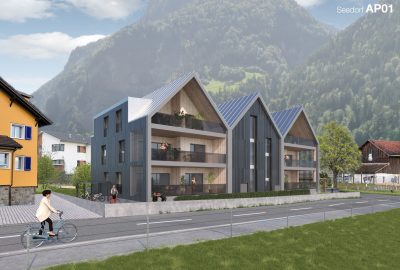 MFH Panorama Seedorf Eigentumswohnung, Immobilie Seedorf, Immobilie Uri, Wohnung mit Aussicht, Wohnung mit Seesicht, Wohnung mit Garten