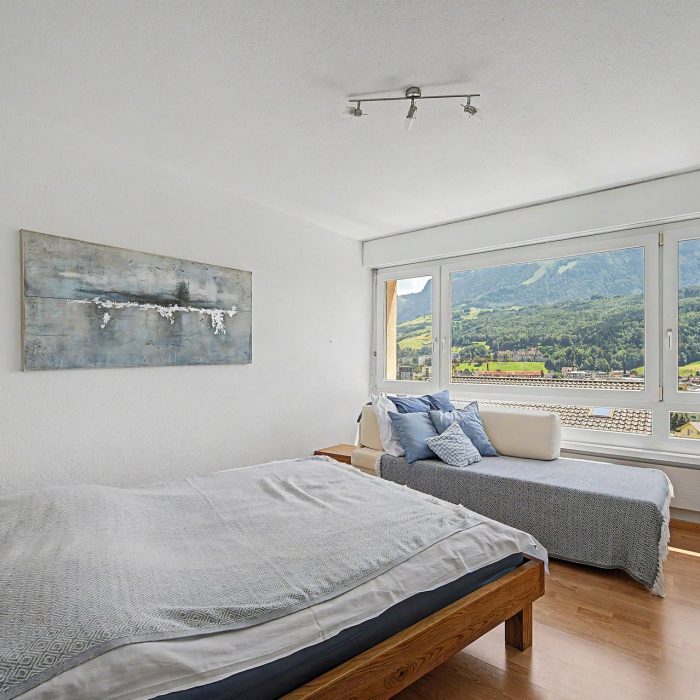 3.5 Zimmerwohnung mit Panoramaaussicht in Brunnen 7 Eigentumswohnung mit Aussicht und Wellness, Immobilie Brunnen, Wohnung mit Seesicht