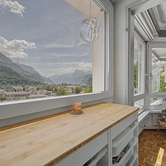 3.5 Zimmerwohnung mit Panoramaaussicht in Brunnen 16 Eigentumswohnung mit Aussicht und Wellness, Immobilie Brunnen, Wohnung mit Seesicht