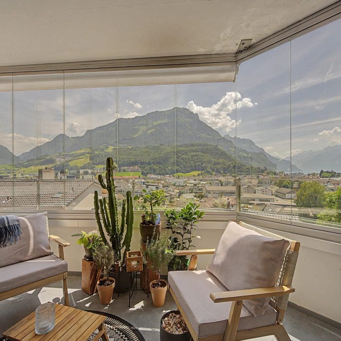 3.5 Zimmerwohnung mit Panoramaaussicht in Brunnen 4 Eigentumswohnung mit Aussicht und Wellness, Immobilie Brunnen, Wohnung mit Seesicht