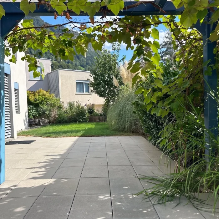 Gartenwohnung in Flüelen, Mietwohnung, Wohnung mit Seesicht