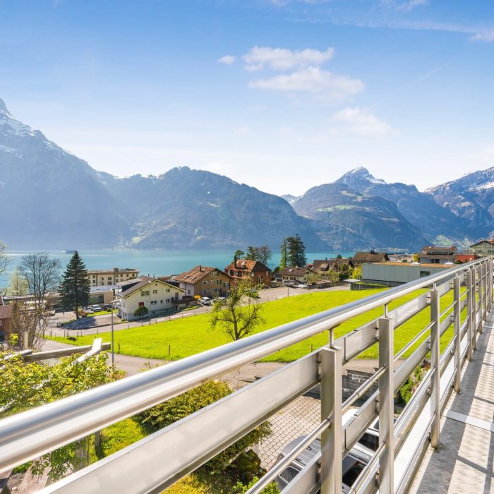 Einfamilienhaus, Wohnen mit Aussicht, Immobilie Uri, Flüelen