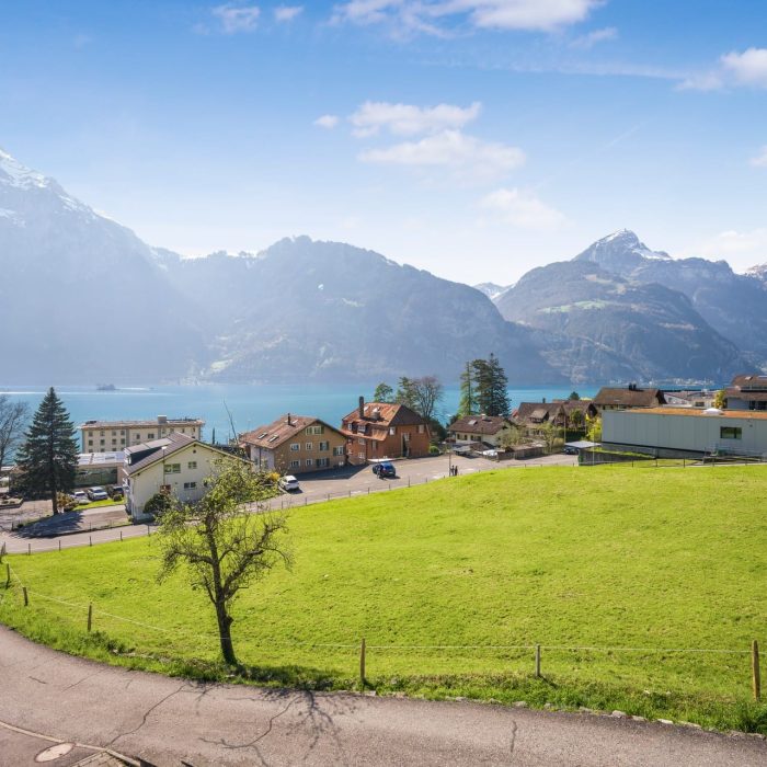 Einfamilienhaus, Wohnen mit Aussicht, Immobilie Uri, Flüelen